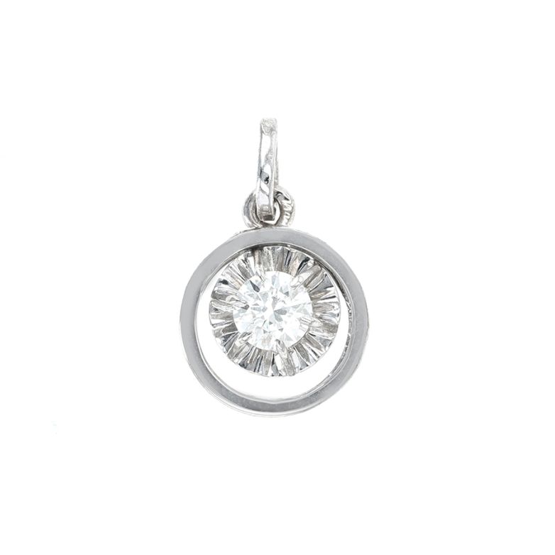 Diamond pendant 0.28 carat...