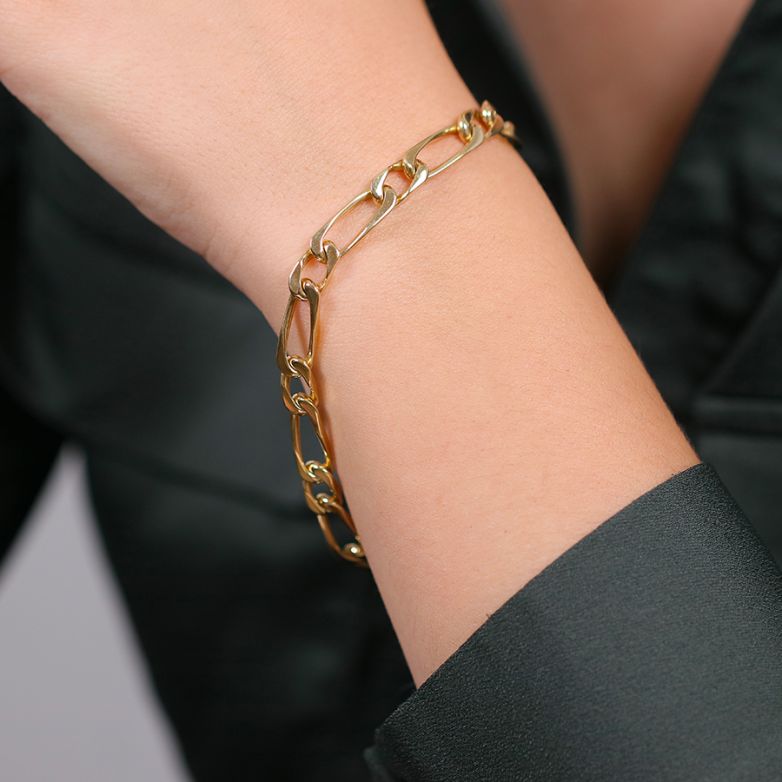 Alternating mesh bracelet...