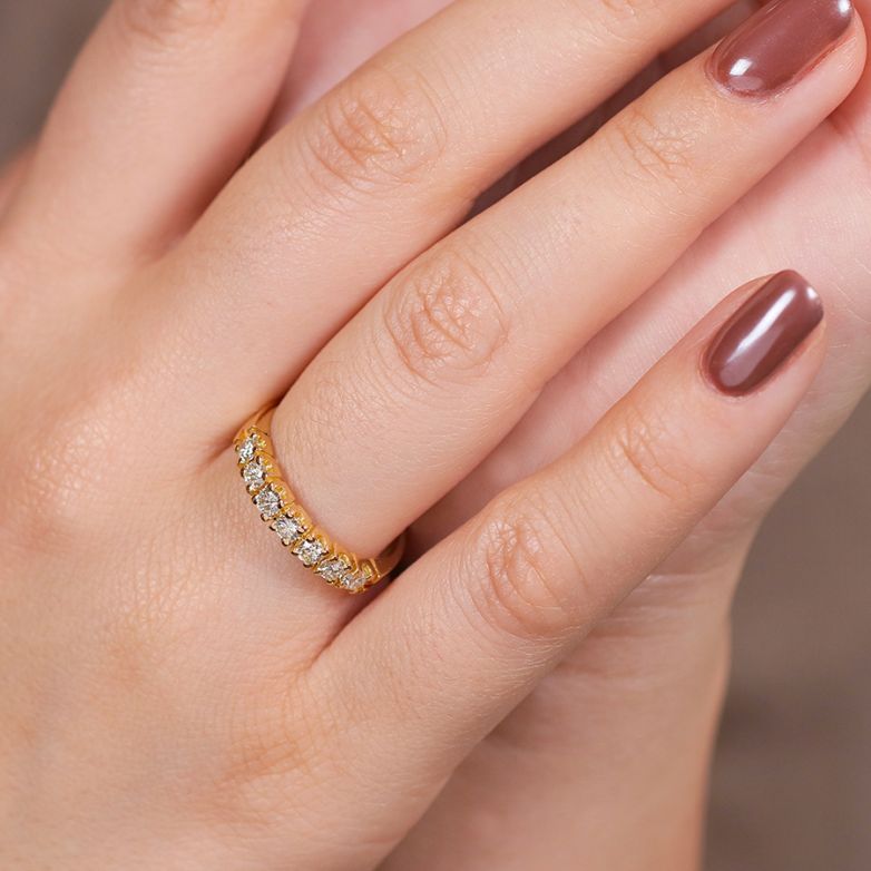 Diamond wedding ring 0.56...