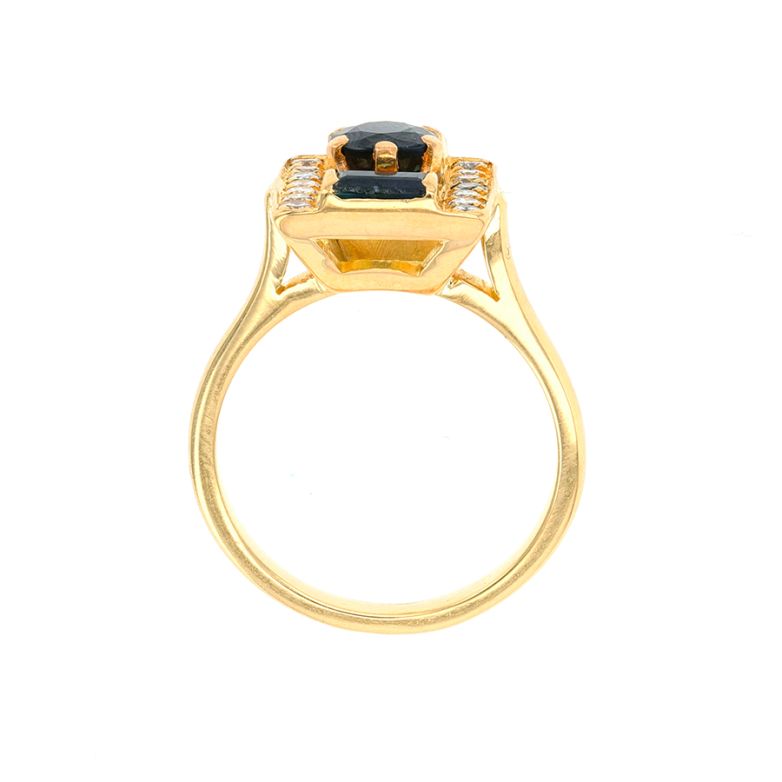 Ring sapphires 0.88 carat...