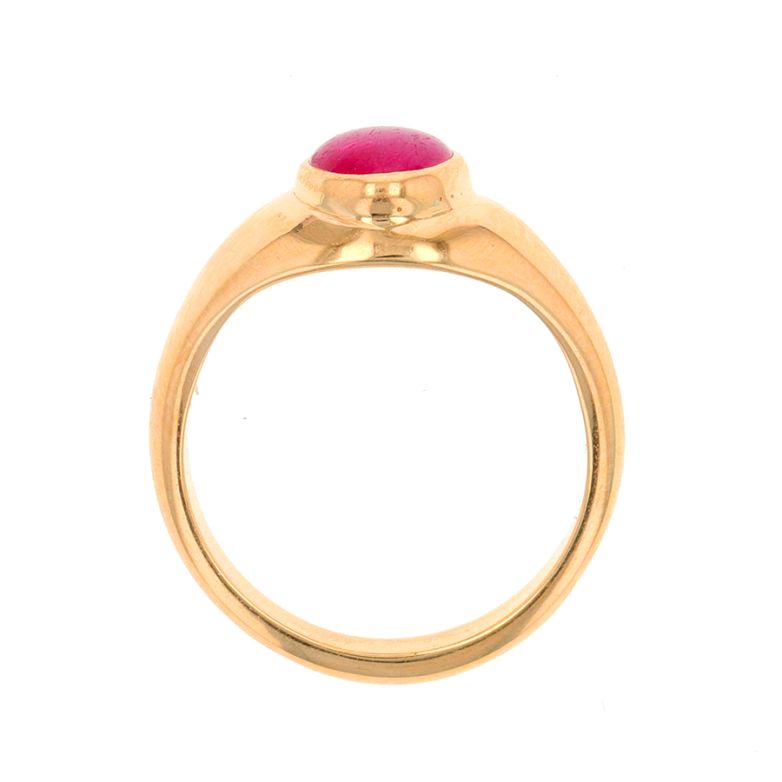 Bague rubis 1.66 carat or...