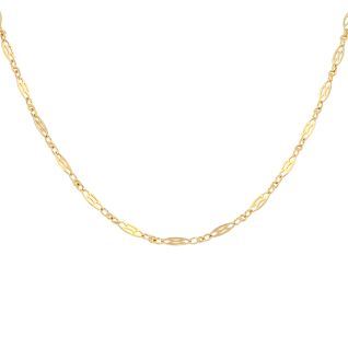 8.97g yellow gold necklace