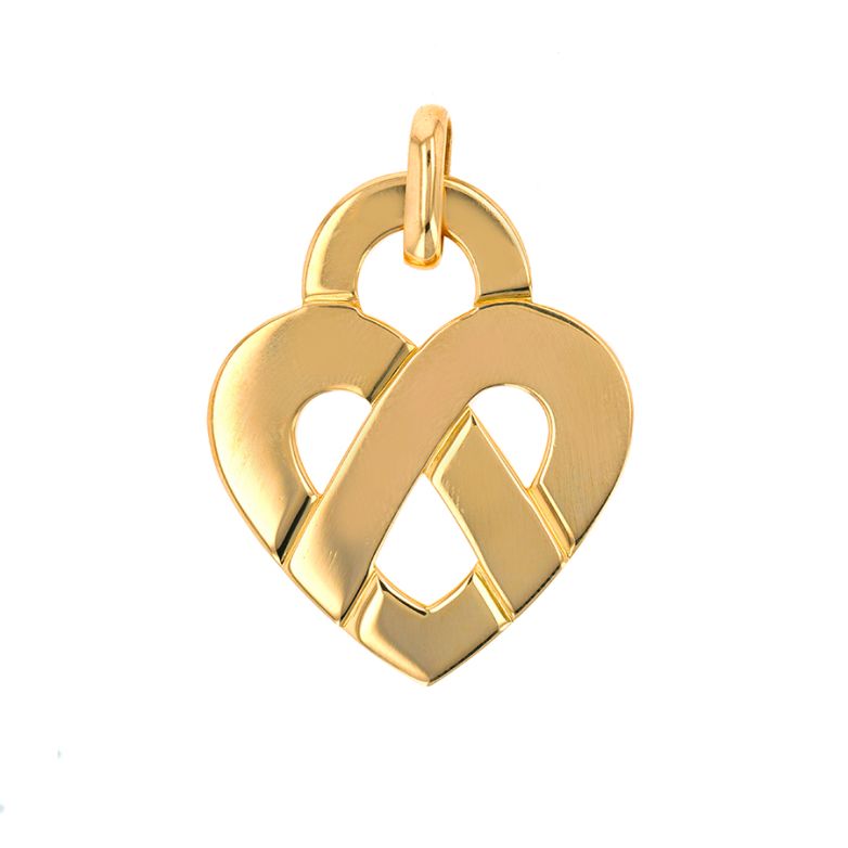POIRAY interlaced heart...