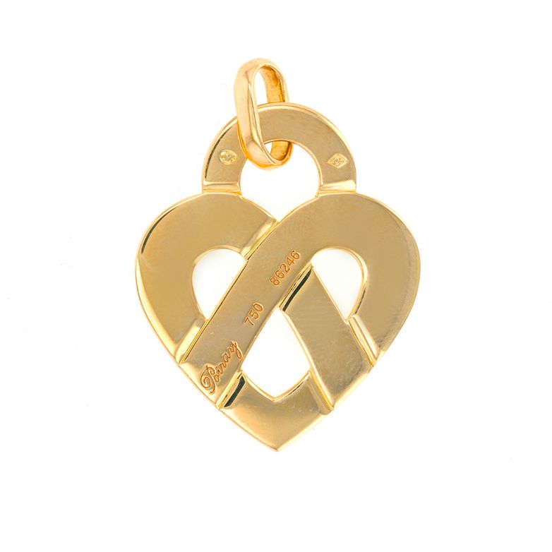POIRAY interlaced heart...