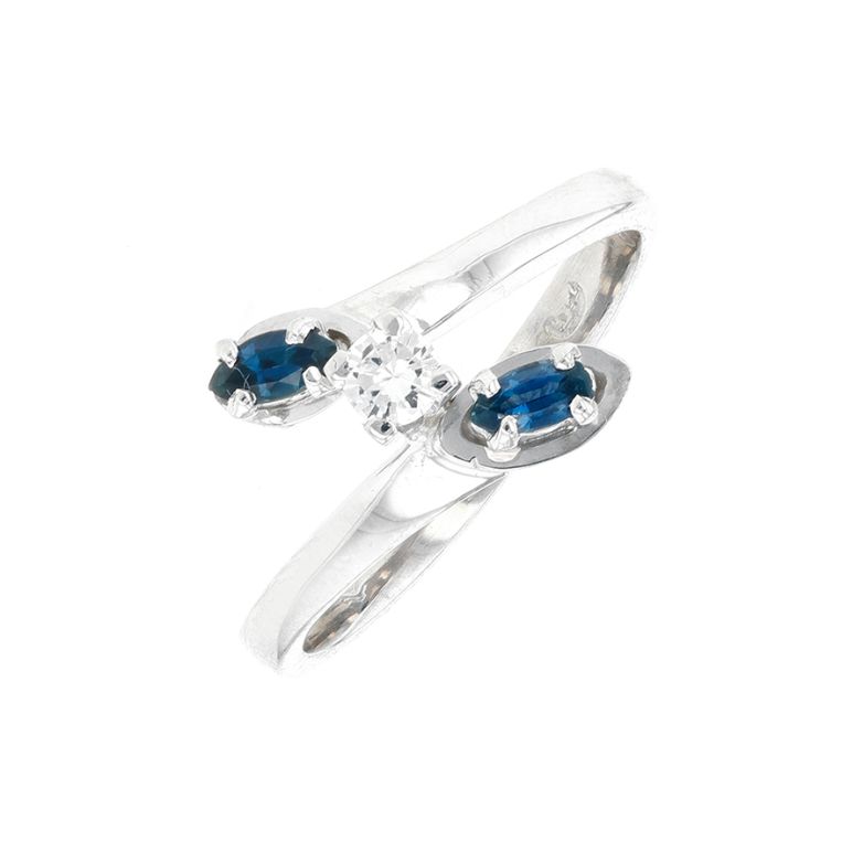 Ring sapphires 0.12 carat...
