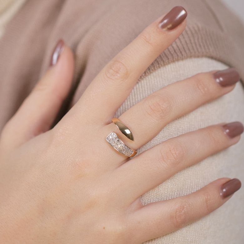 Diamond ring 0.21 carat 2...