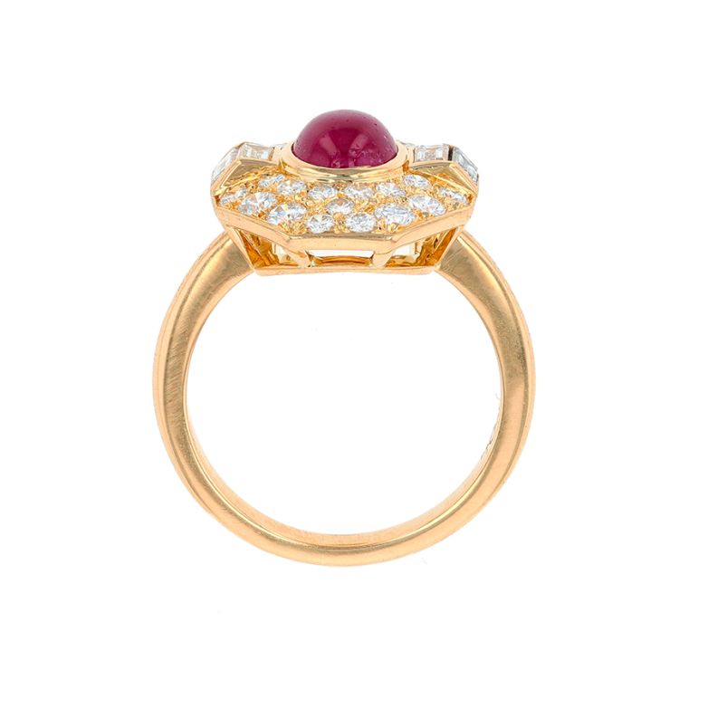 Ring ruby 1.64 carat and...