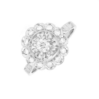 Diamond ring 0.28 carat...