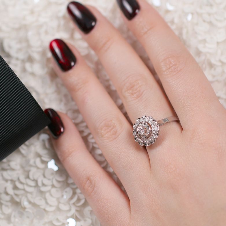 Diamond ring 0.28 carat...