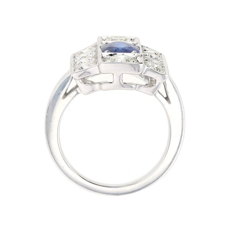 Ring sapphire 1.38 carat...