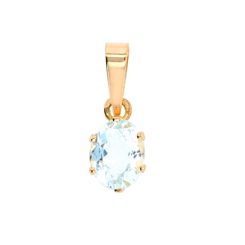 Aquamarine pendant 1.48...