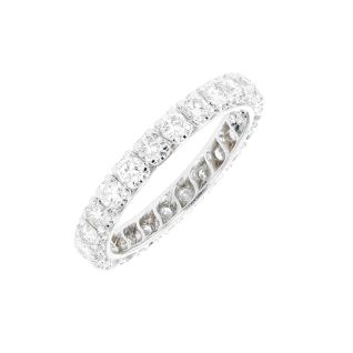 Wedding ring, full round,...