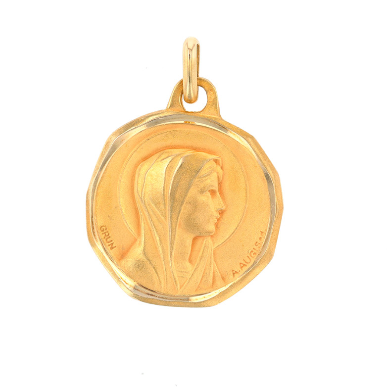 AUGIS medal in yellow gold...