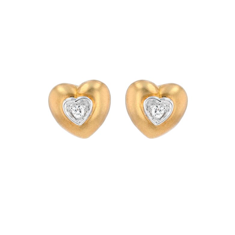 Earrings diamonds 0.03...