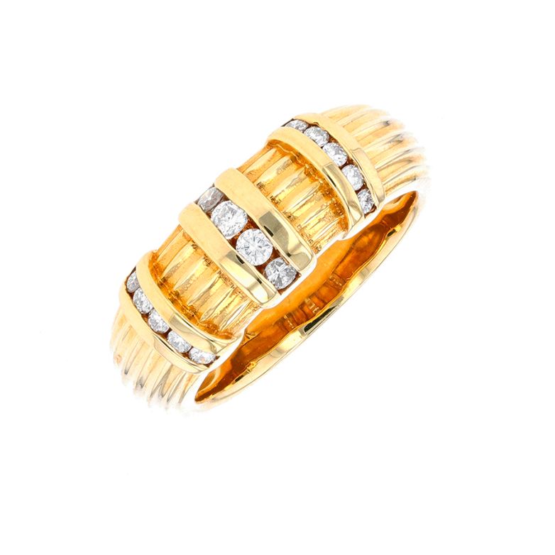 Bague diamants 0.30 carat...