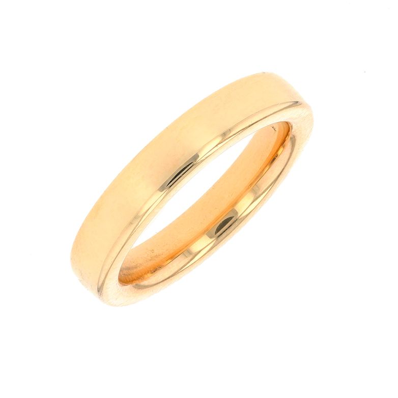 Yellow gold wedding ring 8.56g