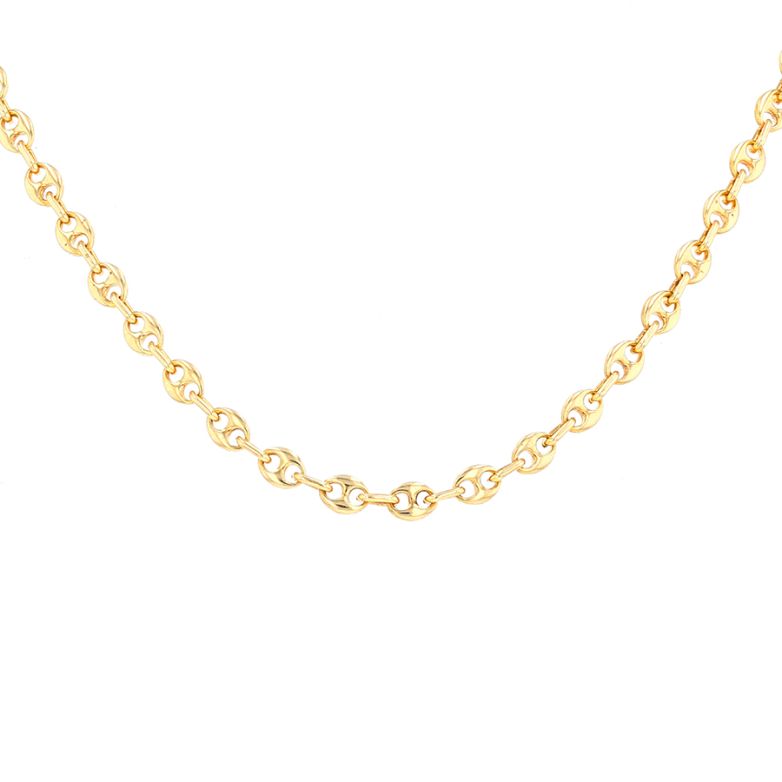 Yellow gold coffee bean...