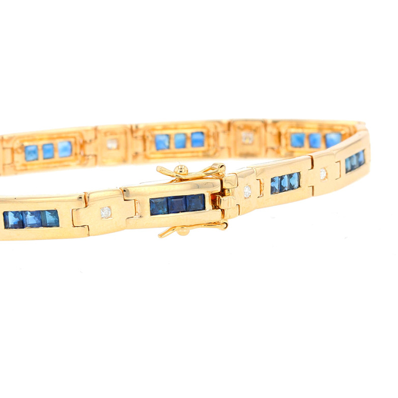 River bracelet of 3.72...