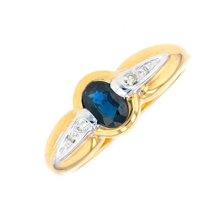 Ring sapphire 0.62 carat...