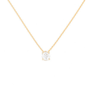 Diamond necklace 0.83 carat...