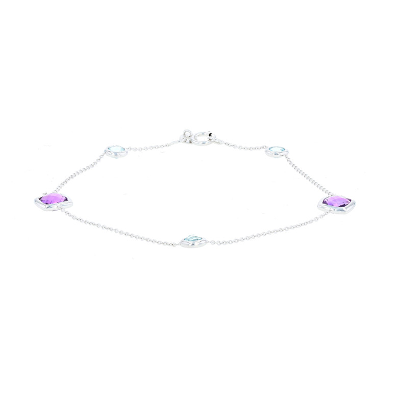 White gold gemstone...