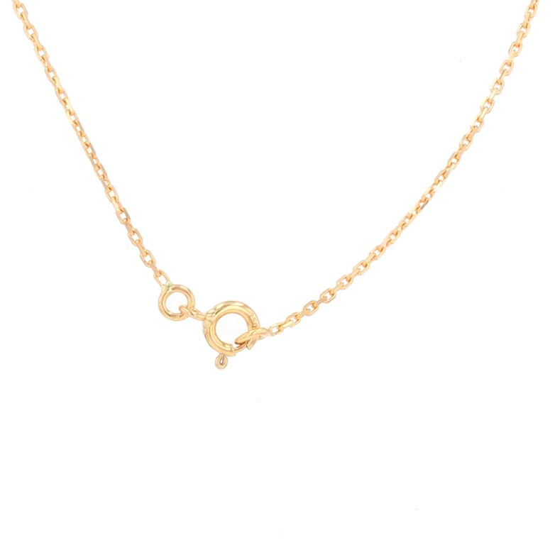 Necklace with sapphire 0.18...