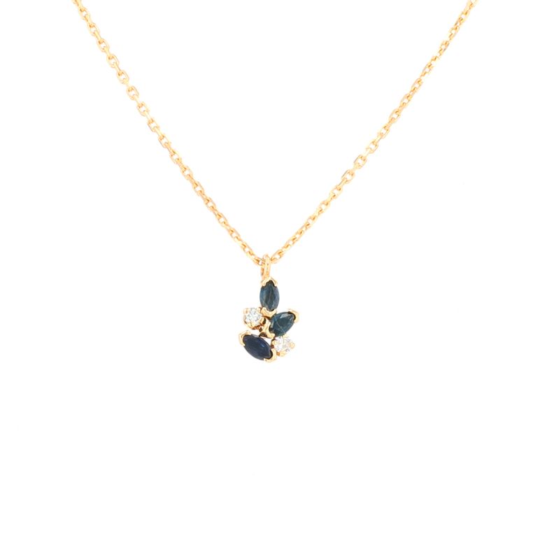Necklace with sapphires...