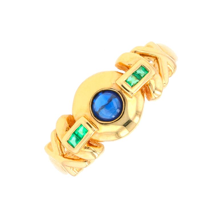 Ring emeralds 0.09 carat...