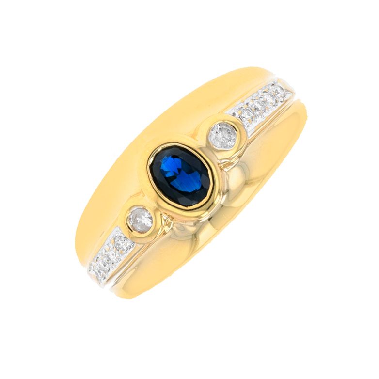 Ring sapphire 0.48 carat...
