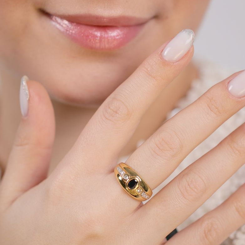 Ring sapphire 0.48 carat...