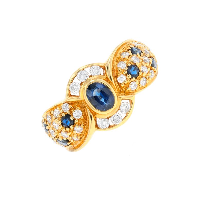 Ring sapphire 0.54 carat...