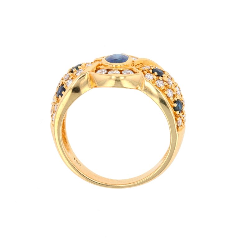 Ring sapphire 0.54 carat...