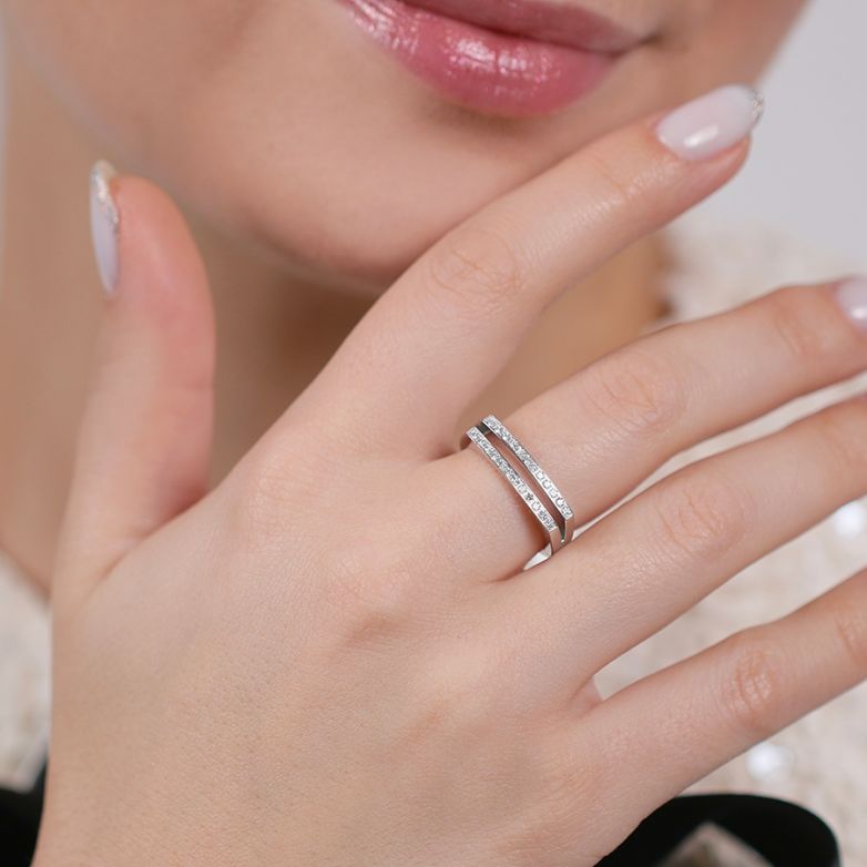 Diamond ring 0.16 carat...