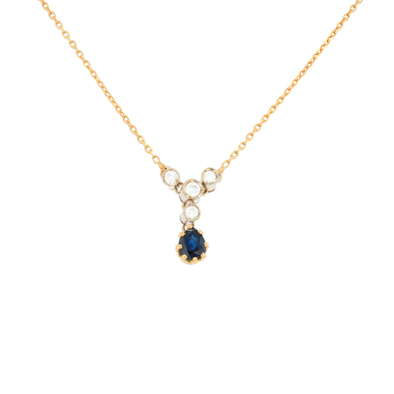 Vintage sapphires 0.61...