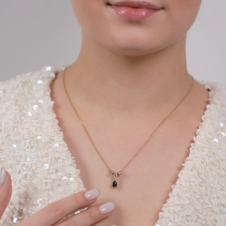 Vintage sapphires 0.61...