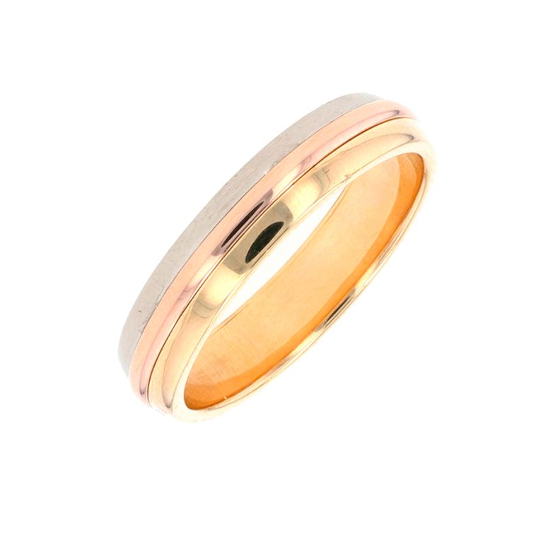 Yellow, pink and white gold...