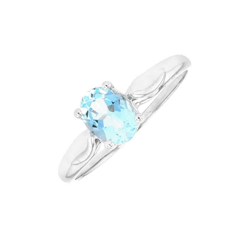 Aquamarine ring 0.70 carat...