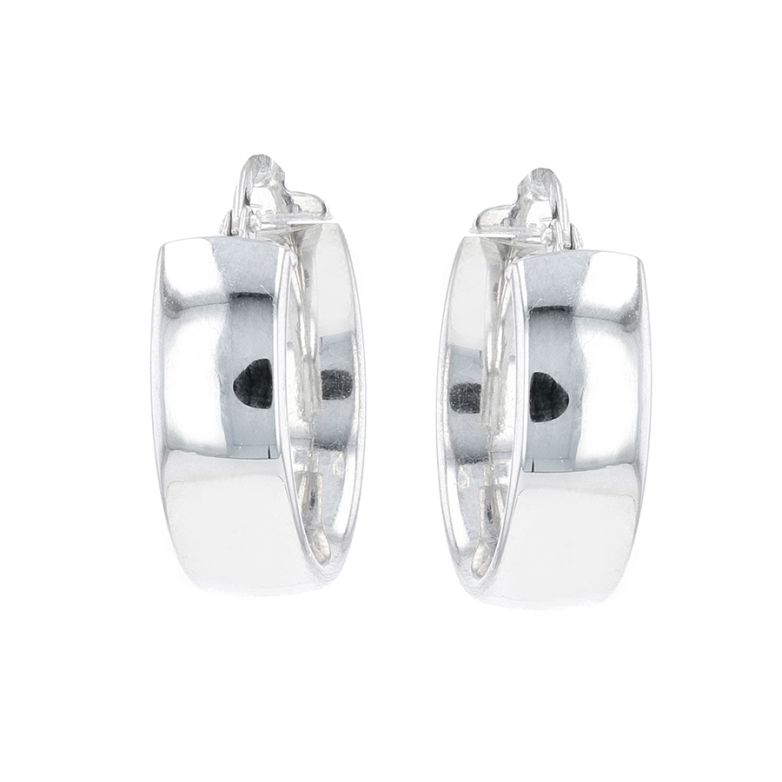 Earrings white gold 2.80g