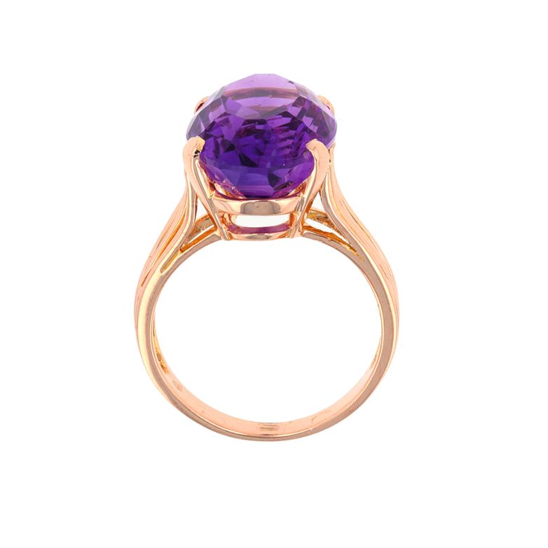 Amethyst ring 8.96 carats...