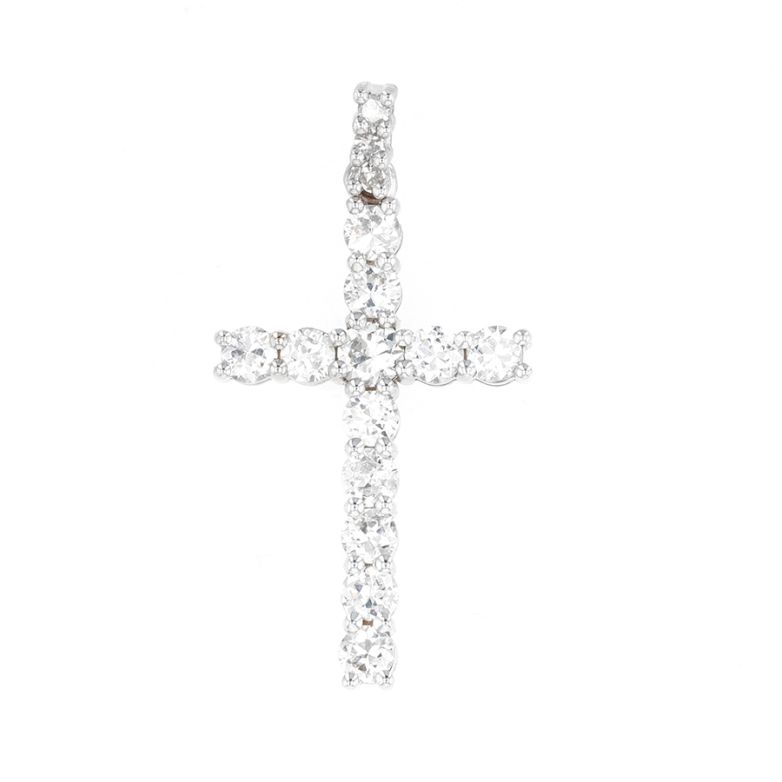 Cross diamonds 1.75 carat...