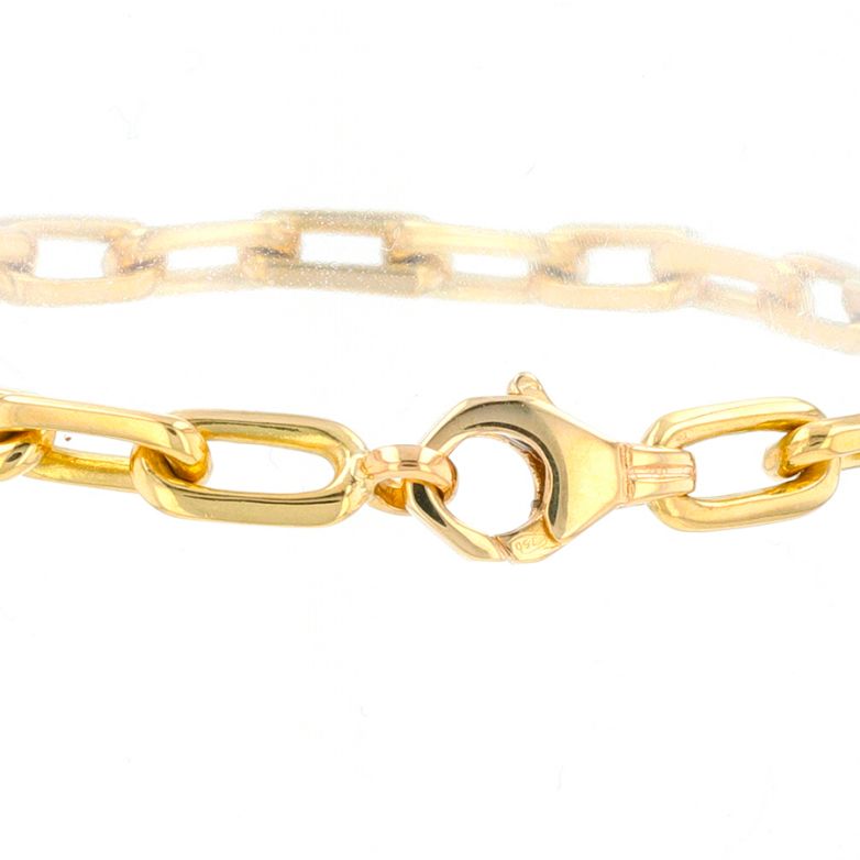 Yellow gold bracelet 20.05g