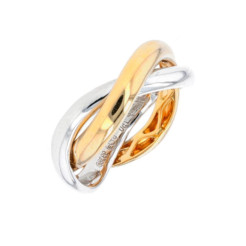 Ring POIRAY Braided 2 gold...