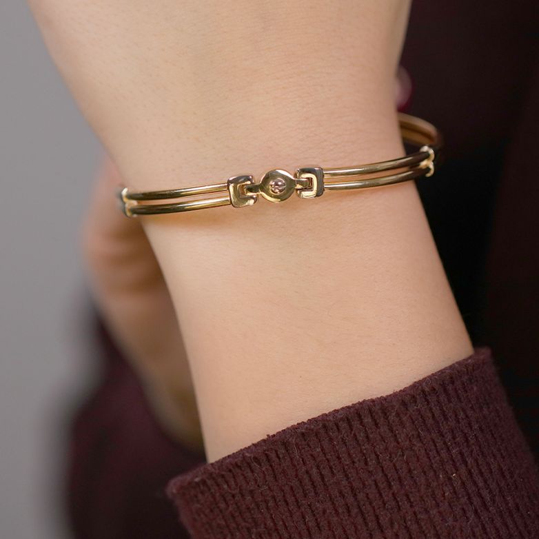 2 gold bracelet 16.42g