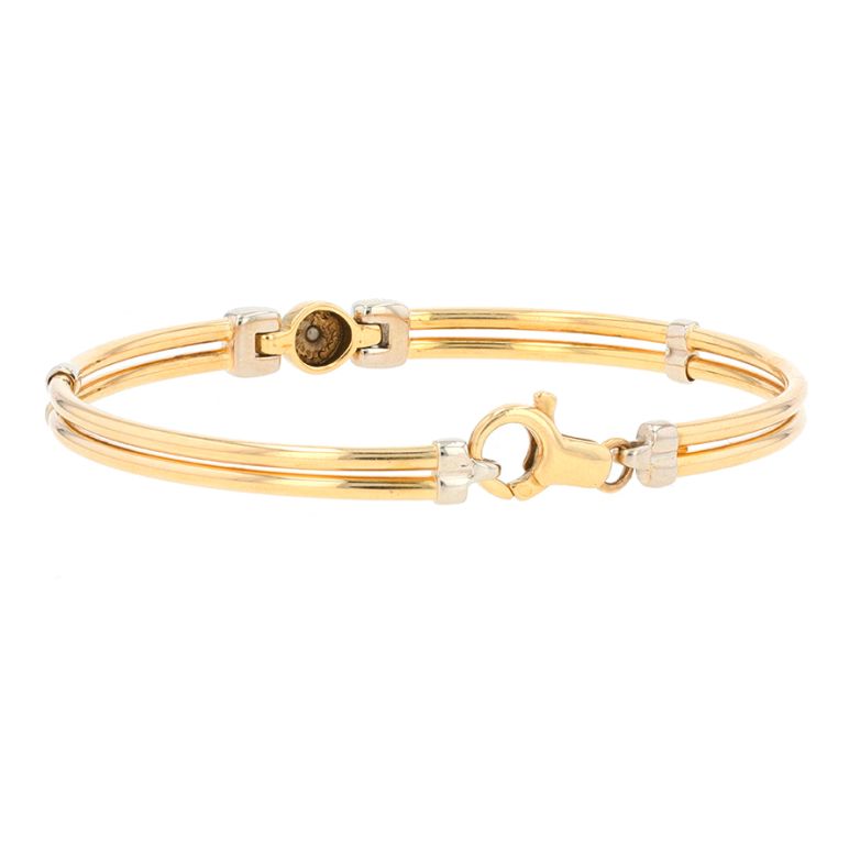 2 gold bracelet 16.42g