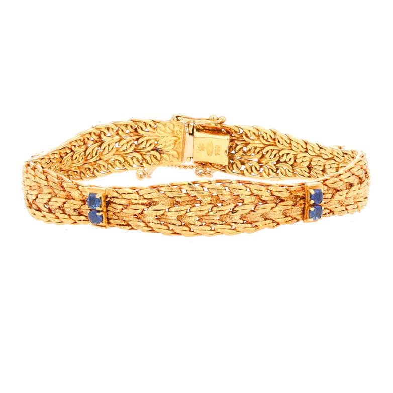 Bracelet sapphires 0.80...