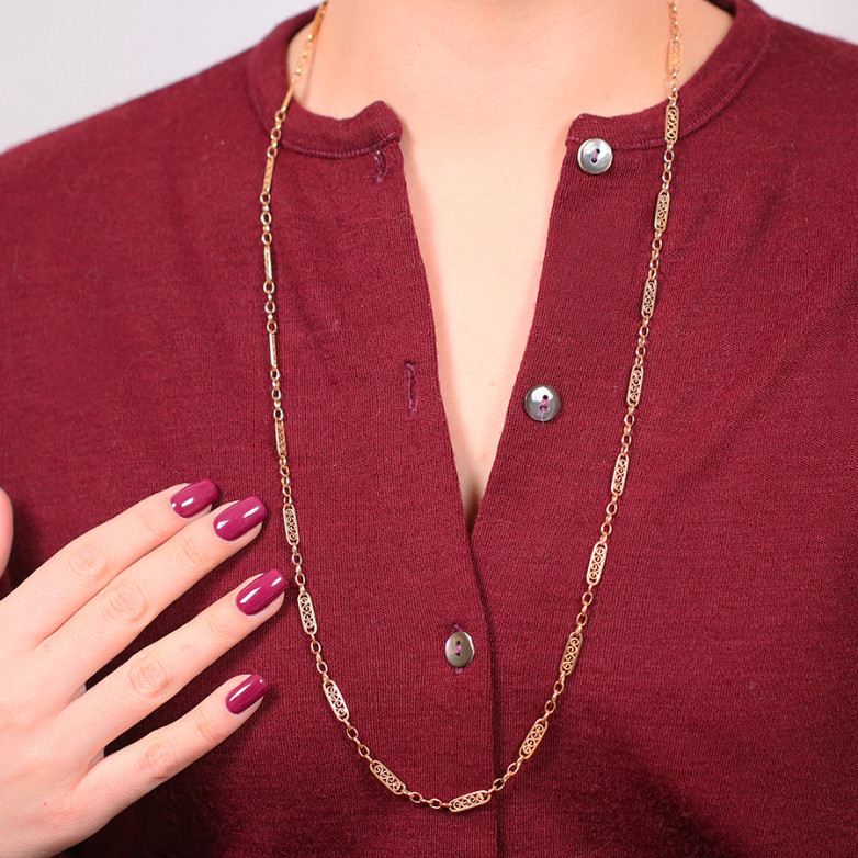 Vintage filigree mesh...
