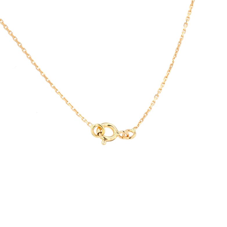 Necklace with sapphire 0.27...