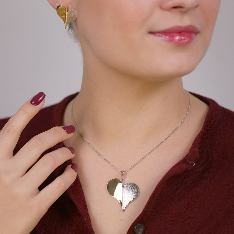 Heart pendant 2 gold 5.62g