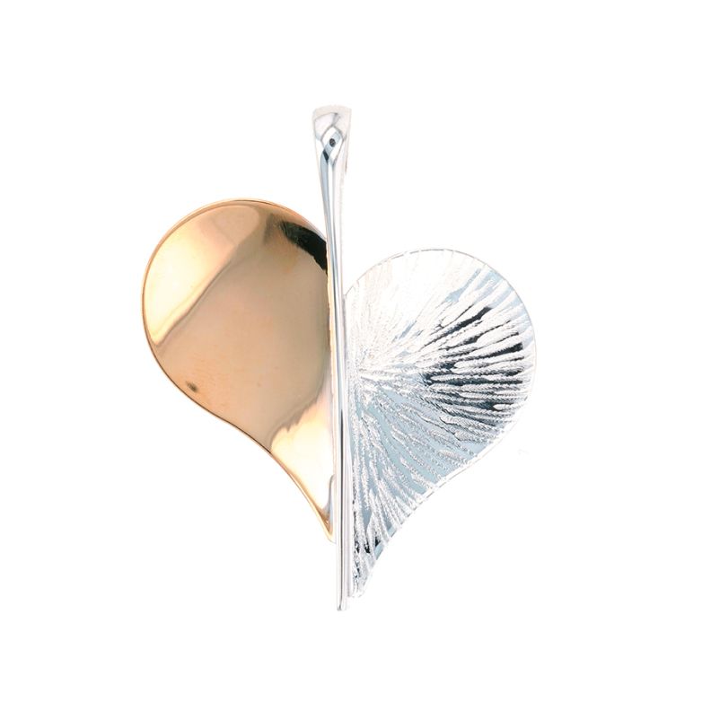 Heart pendant 2 gold 5.62g
