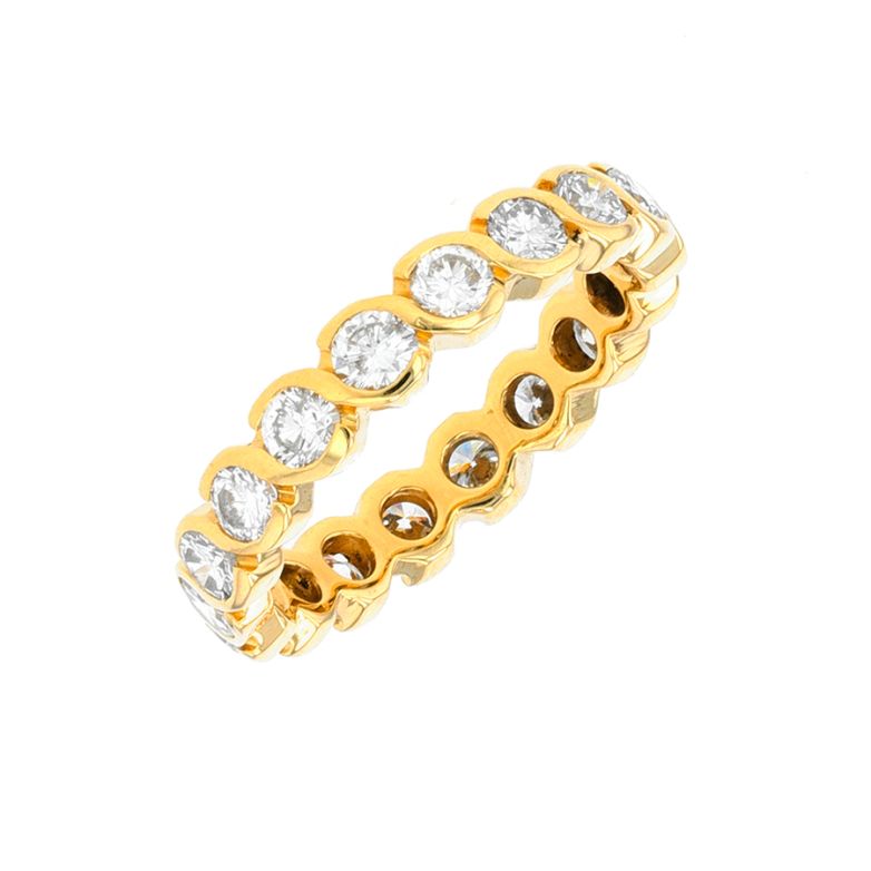 Wedding ring with diamonds...